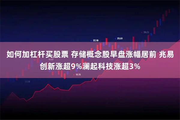 如何加杠杆买股票 存储概念股早盘涨幅居前 兆易创新涨超9%澜起科技涨超3%